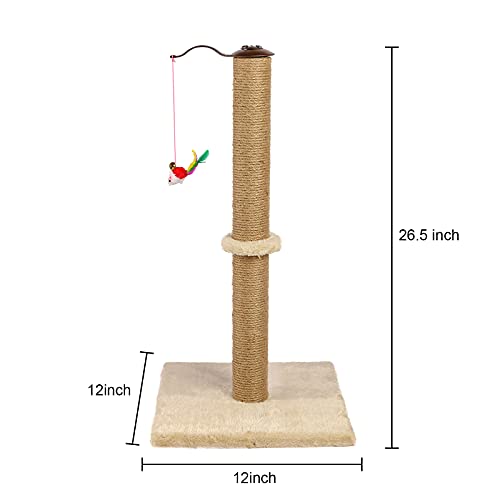 26.3" Hanging Cat Scratcher for Indoor Cats