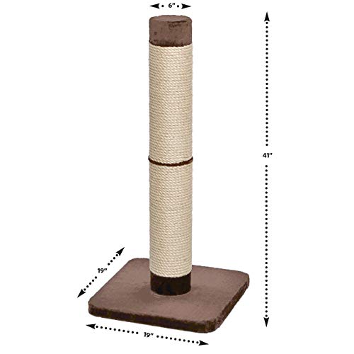 Giant Cat Scratching Post with Sisal Wrap