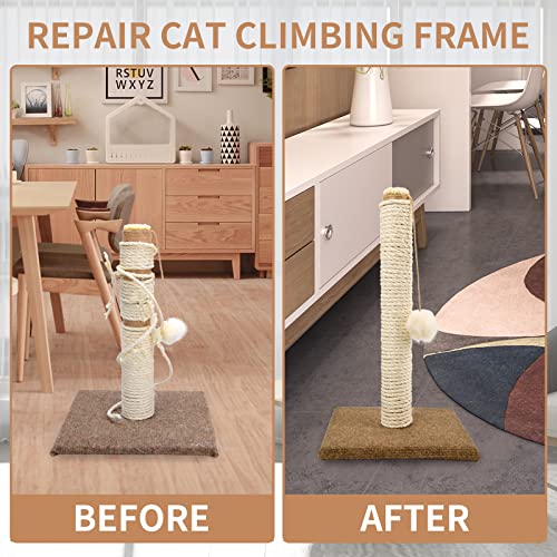 164ft Sisal Rope for Cat Scratching & DIY Projects