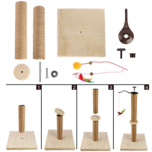 26.3" Hanging Cat Scratcher for Indoor Cats