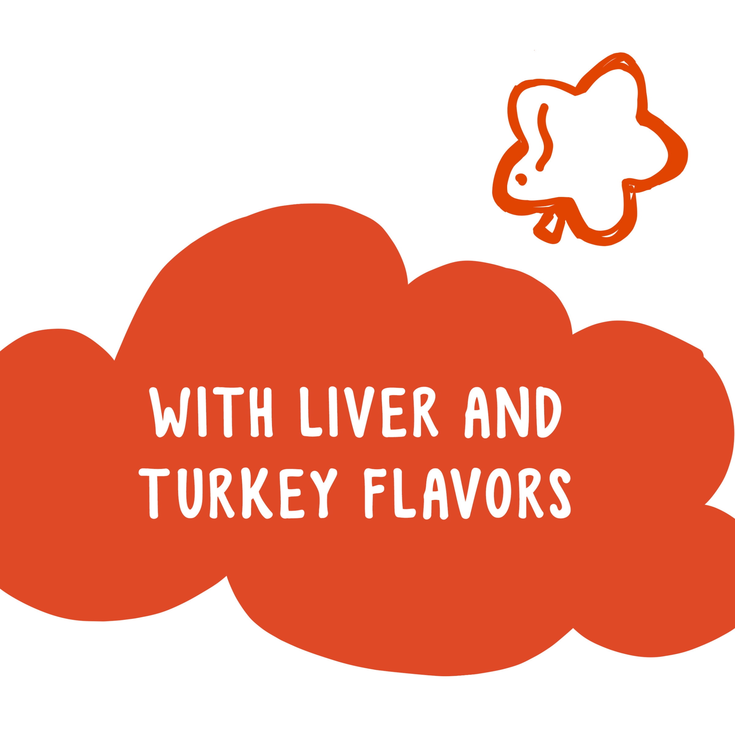 Chicken and turkey flavor cat treats - 30oz