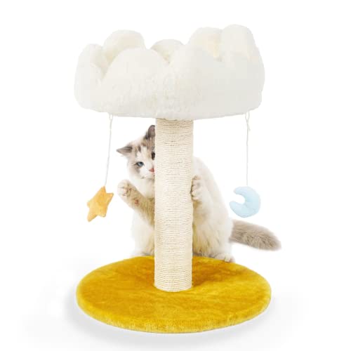 Cloud Cat Tree with Fluffy Perch and Scratcher
