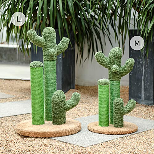 Cactus Cat Scratching Post with 3 Poles - Medium