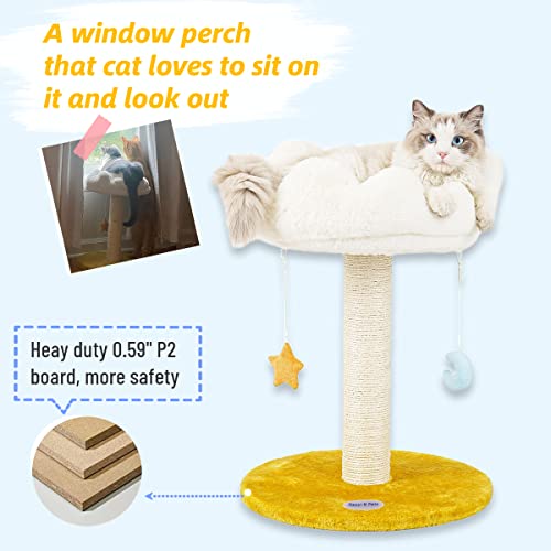 Cloud Cat Tree with Fluffy Perch and Scratcher