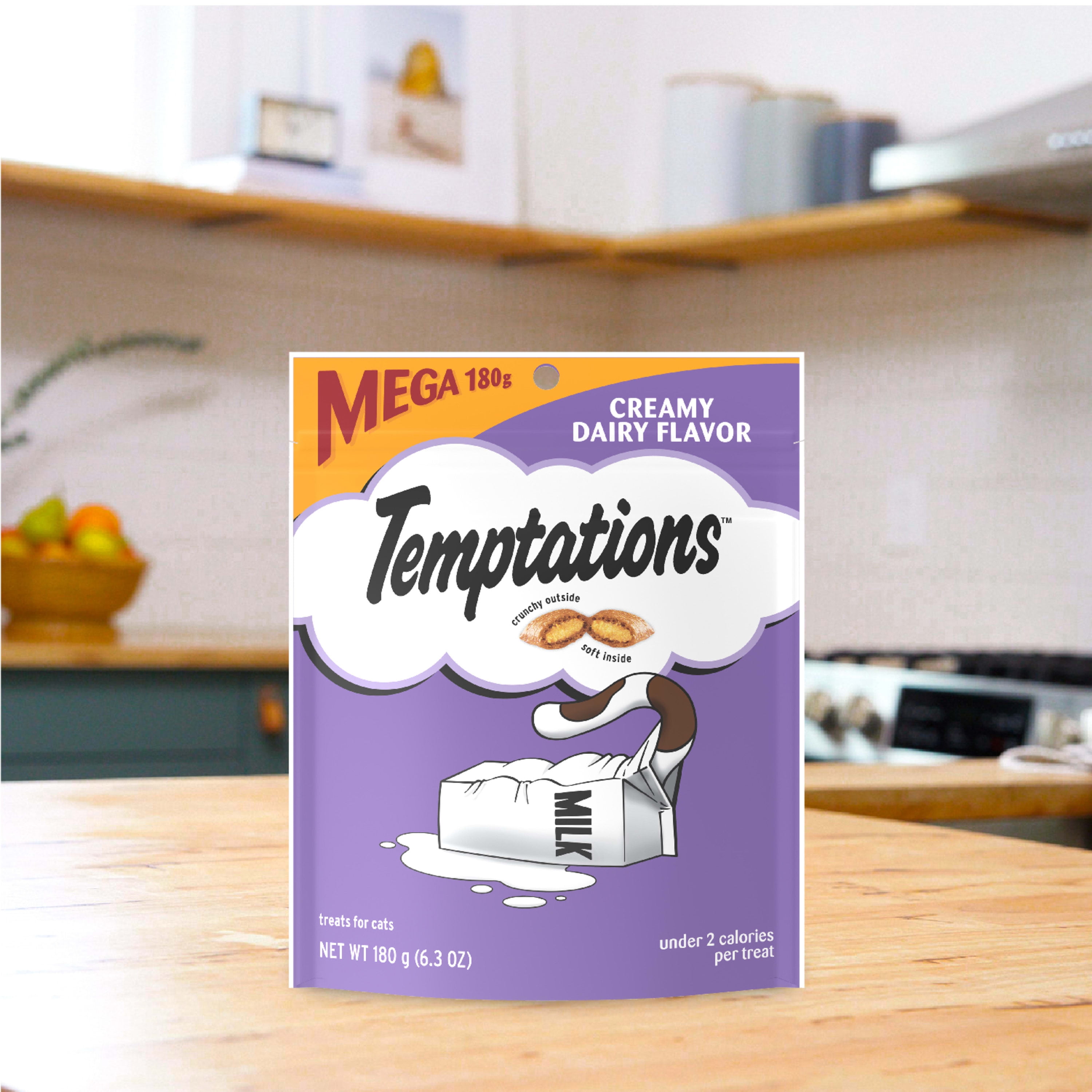 Creamy Dairy TEMPTATIONS Cat Treats, 6.3 oz