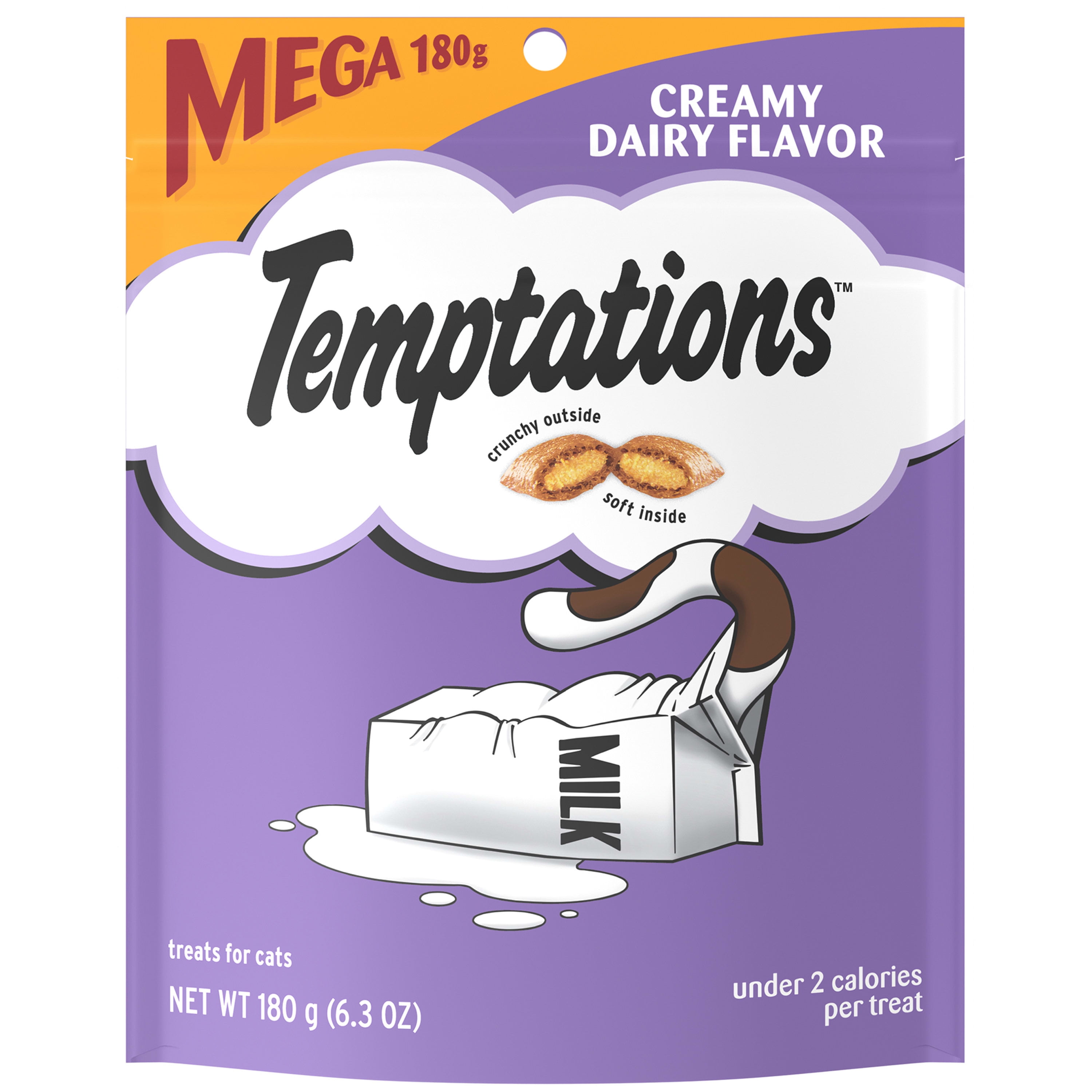 Creamy Dairy TEMPTATIONS Cat Treats, 6.3 oz