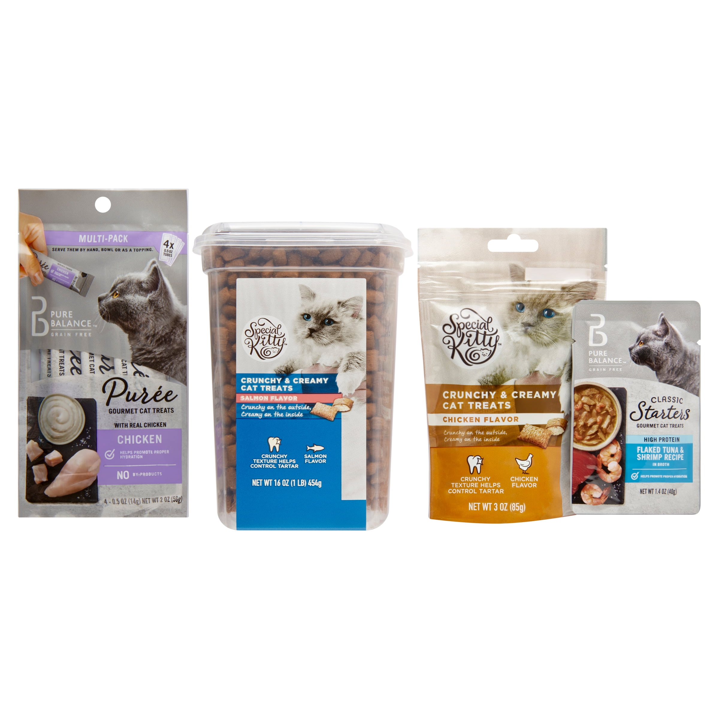Gourmet Cat Treats with Chicken & Beef (5 Pack)