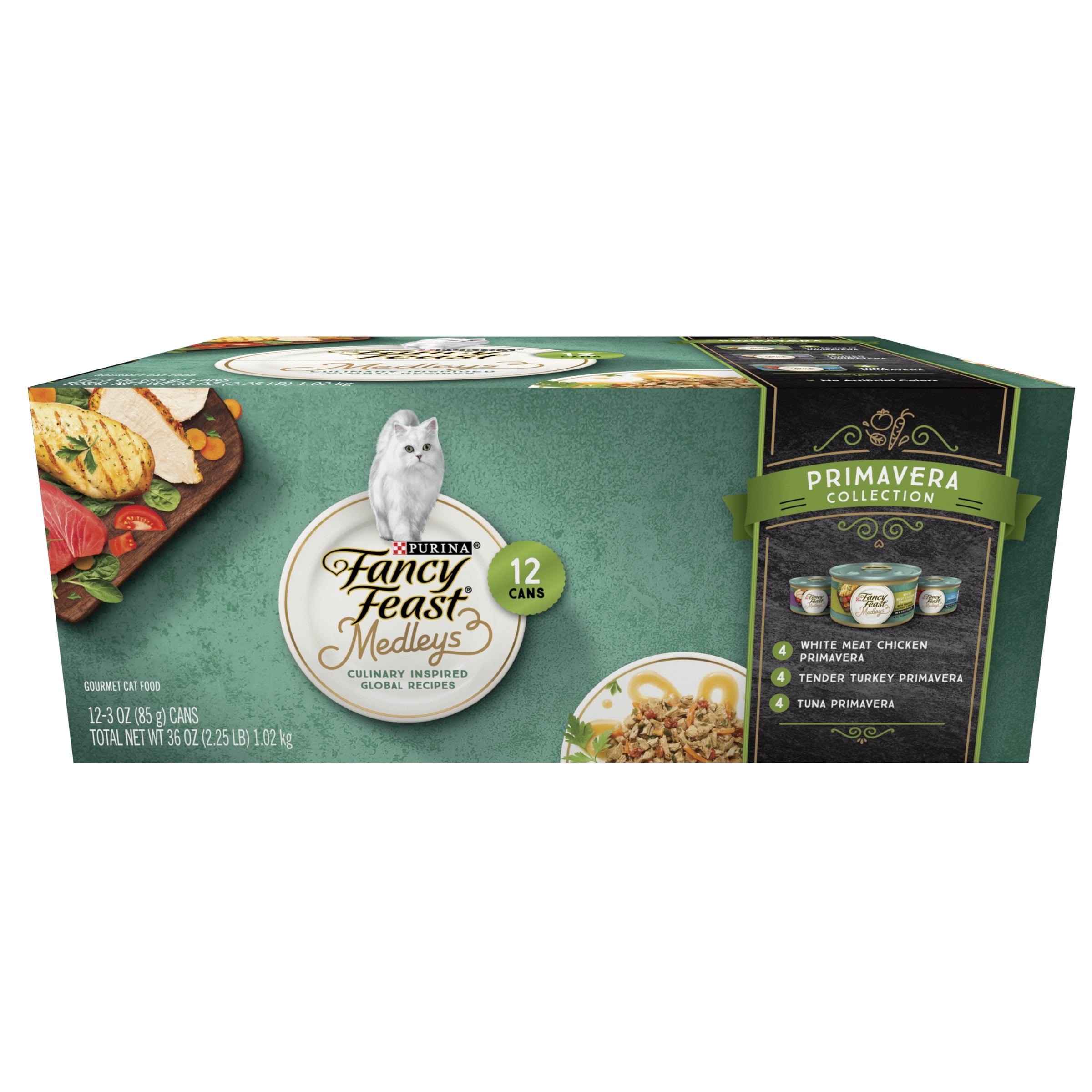 Fancy Feast Cat Food Variety Pack - 12 count