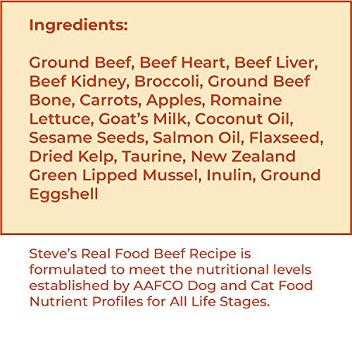 Steve's Freeze-Dried Raw Beef Diet for Cats x2