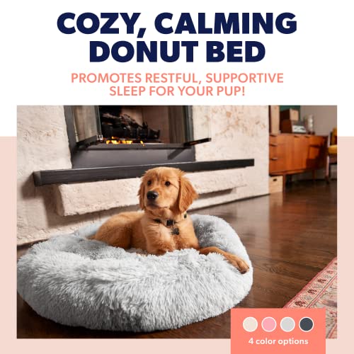 Plush Calming Dog Cat Bed