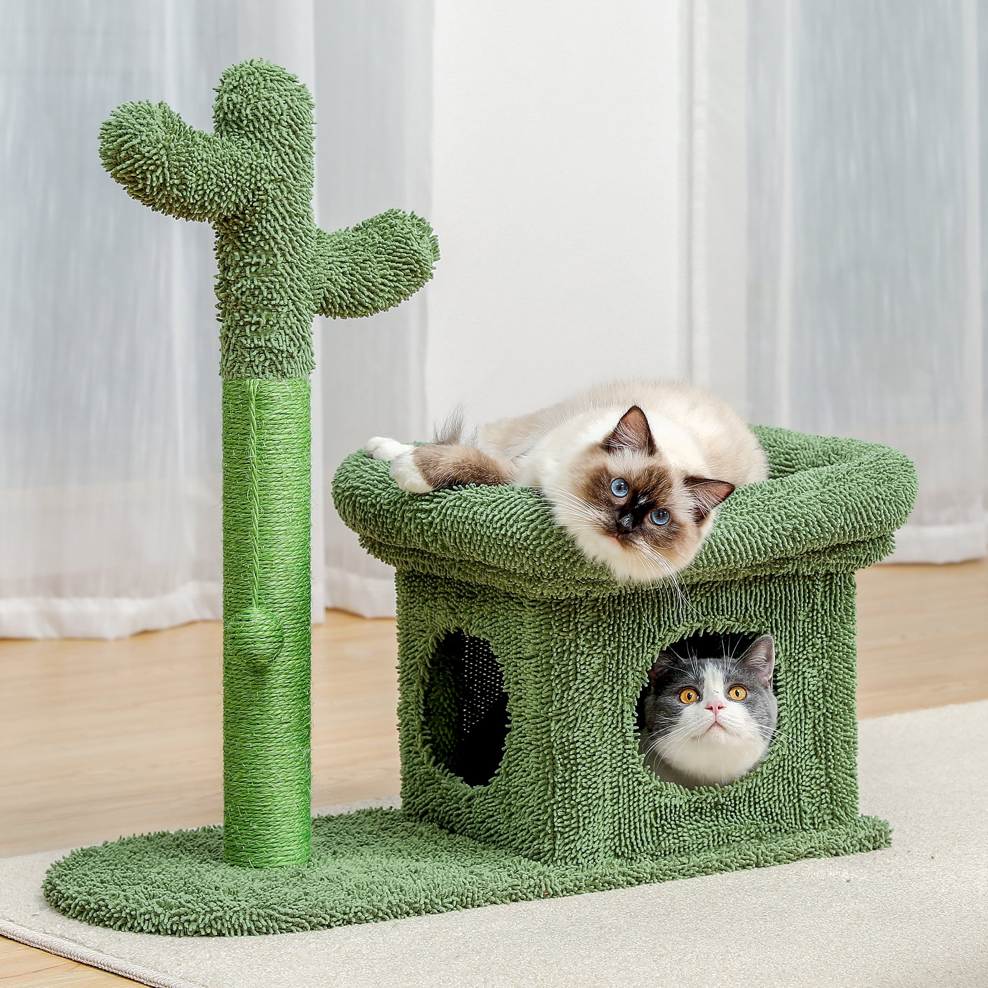 Cactus Cat Tree Condo for Small Cats