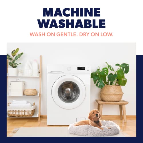 Plush Calming Dog Cat Bed