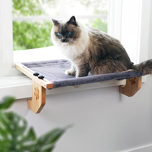 Large Cat Window Perch with Hammock