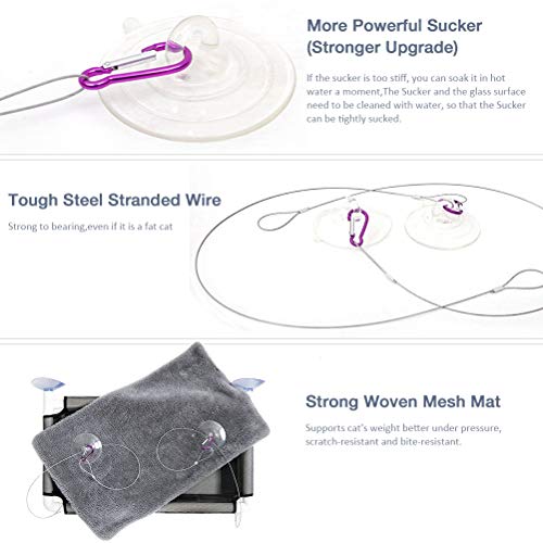 360° Sunbathe Cat Window Perch