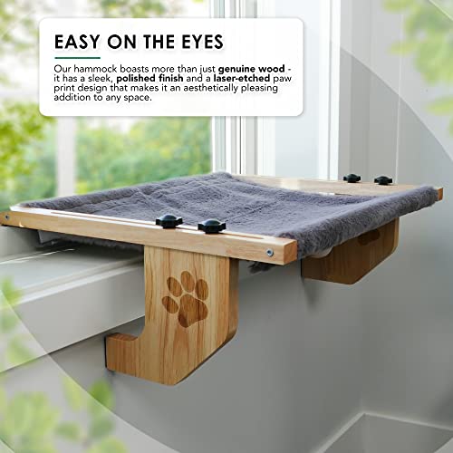 Large Cat Window Perch with Hammock