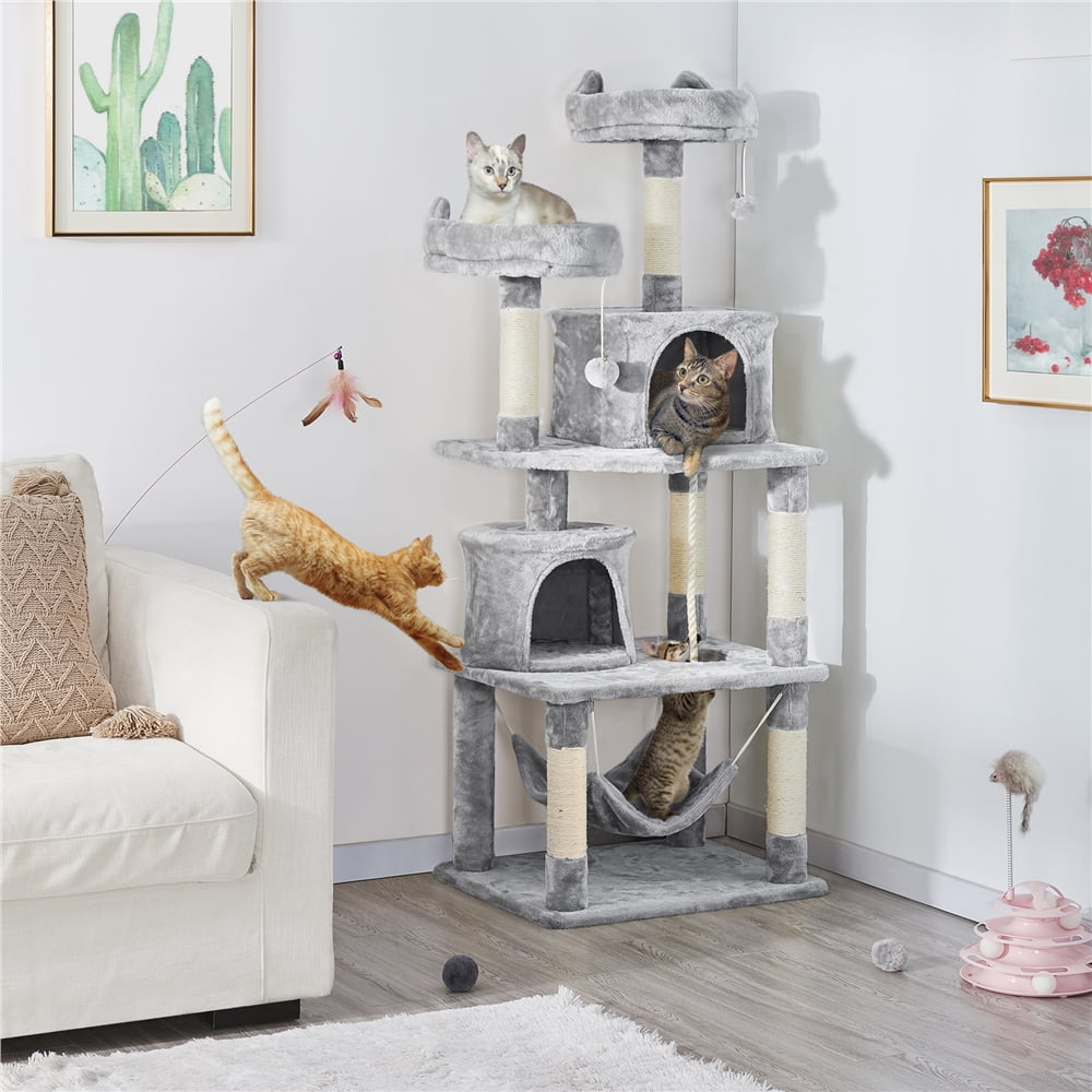 Multi-level Cat Tree with Condos & Perches
