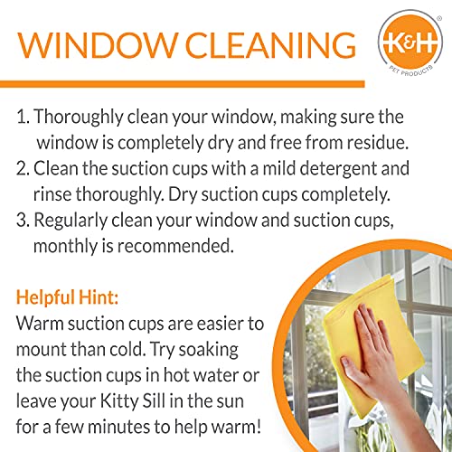 EZ Mount Window Sill Cat Bed