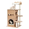 Modern 54" Beige Cat Tree Tower
