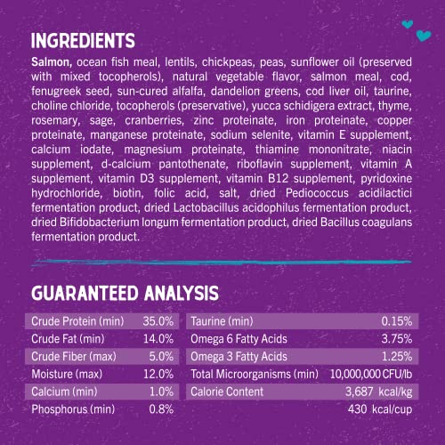 Stella & Chewy's Wild Salmon Kibble- 2.5lb