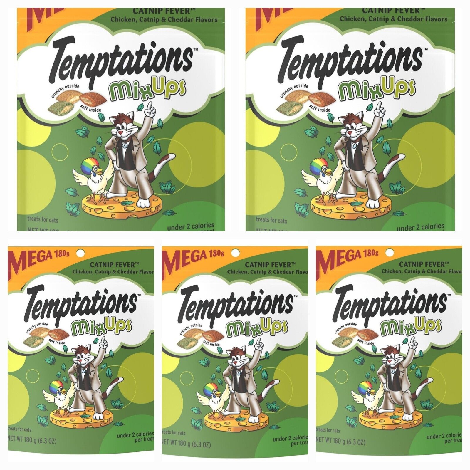 Catnip Fever TEMPTATIONS MIXUPS 31.5 oz