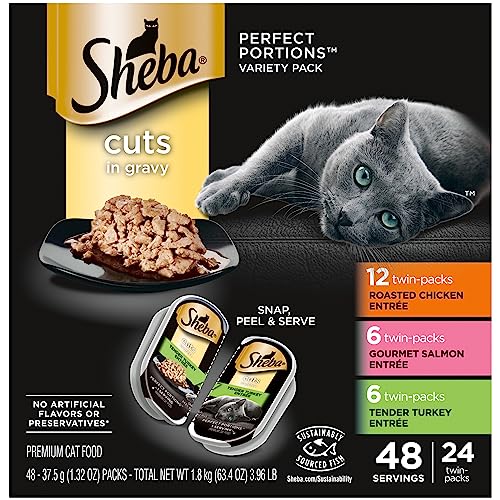 Sheba Wet Cat Food Trays (24 Count)