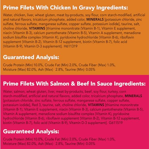 40-pack Surf & Turf Wet Cat Food Variety