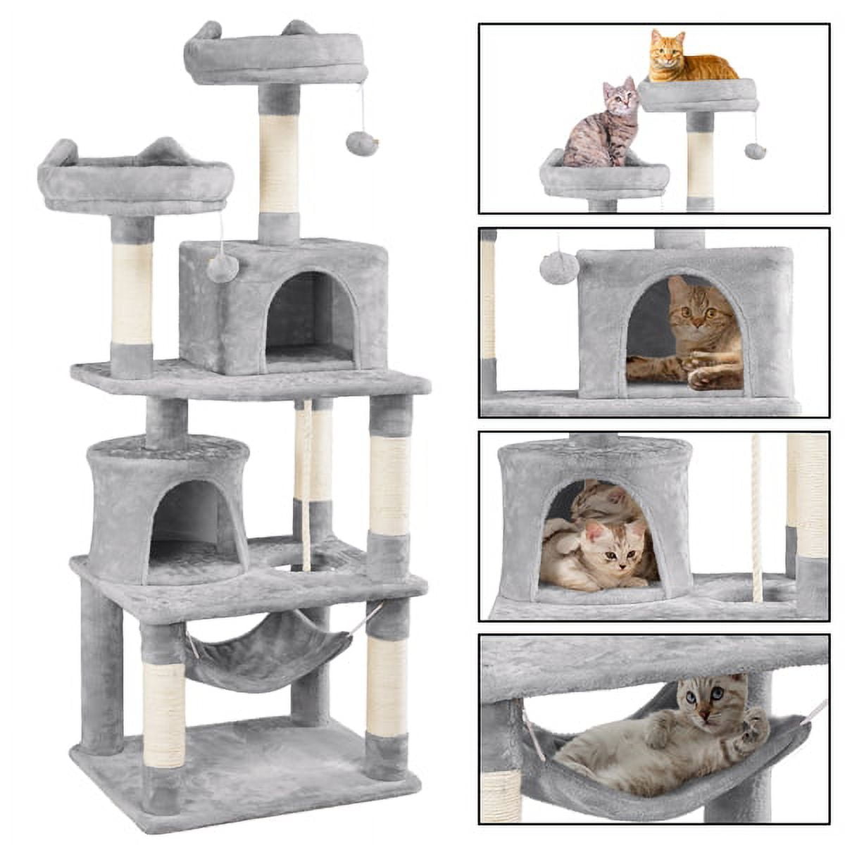 Multi-Level Cat Tree Tower with Condos