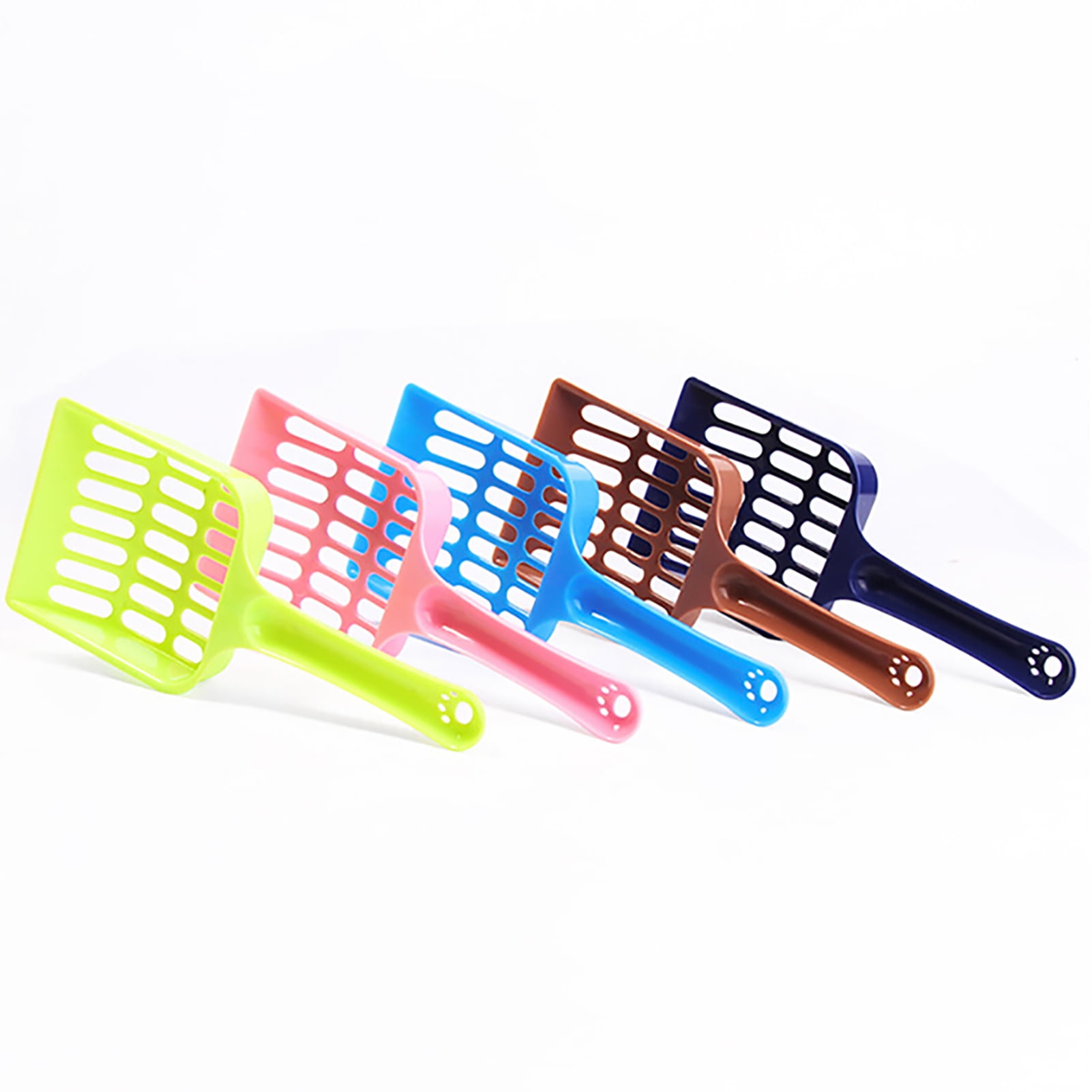 Deep Blue Plastic Cat Litter Scoop
