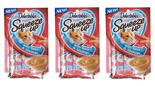 Hartz Delectables Cat Treats Trio (Tuna & Shrimp)
