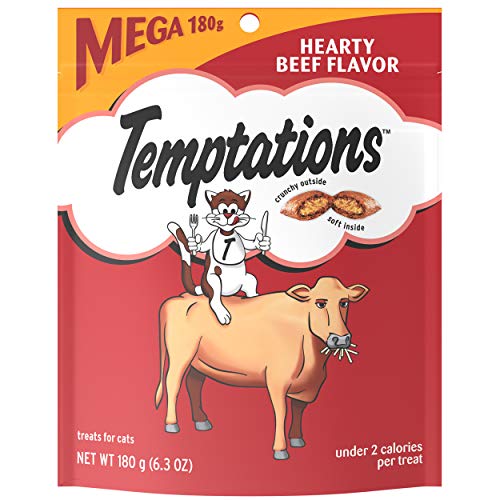 10-Pack Hearty Beef TEMPTATIONS for Cats