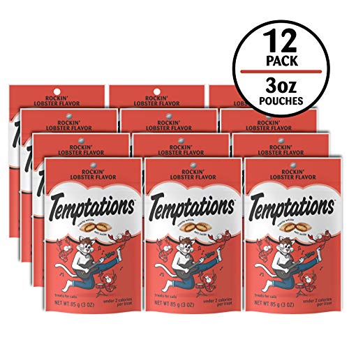 12-Pack TEMPTATIONS Rockin' Lobster Cat Treats