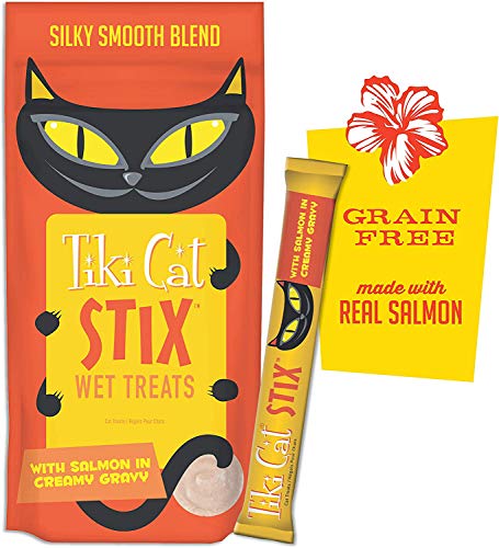 Tiki Cat Stix Wet Treats - Chicken, Salmon, Duck