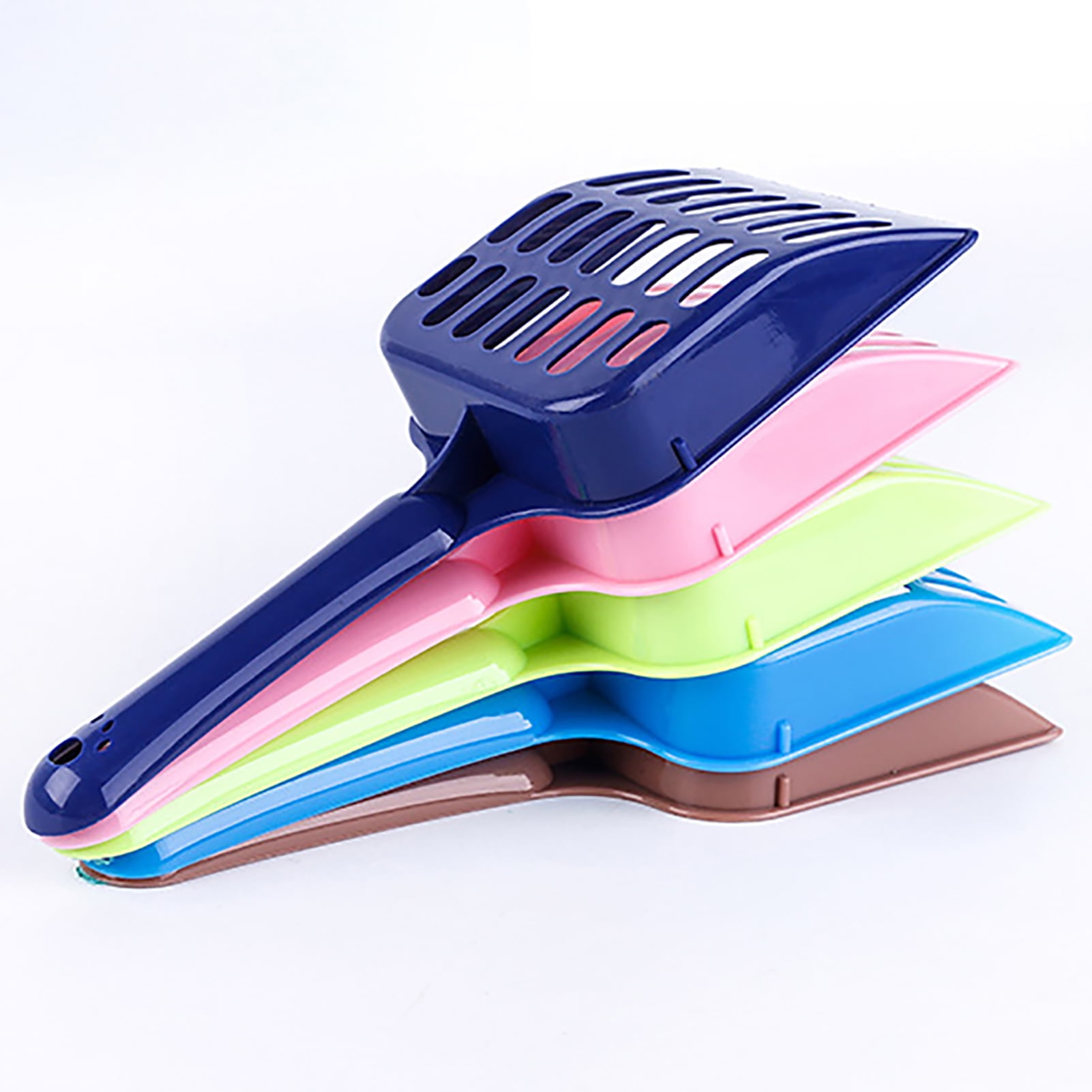 Deep Blue Plastic Cat Litter Scoop