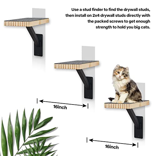 Cat Wall Steps - Pack of 3