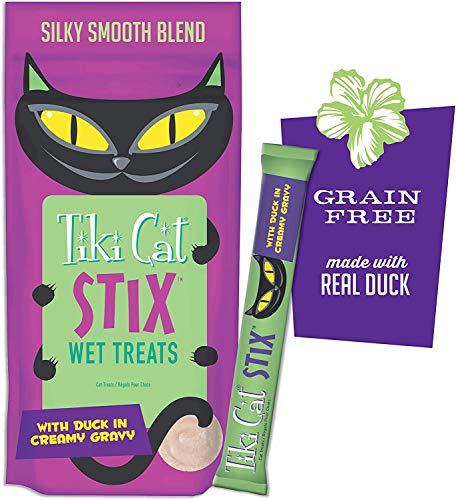 Tiki Cat Stix Wet Treats - Chicken, Salmon, Duck