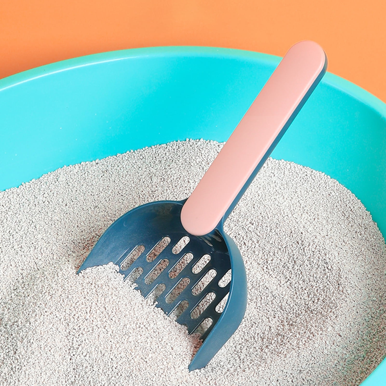 Cat Litter Scoop with Lid and Brush