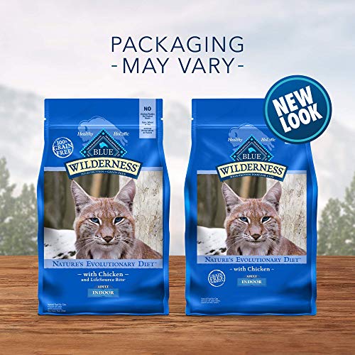 Blue Buffalo Indoor Cat Food - Chicken 5lb
