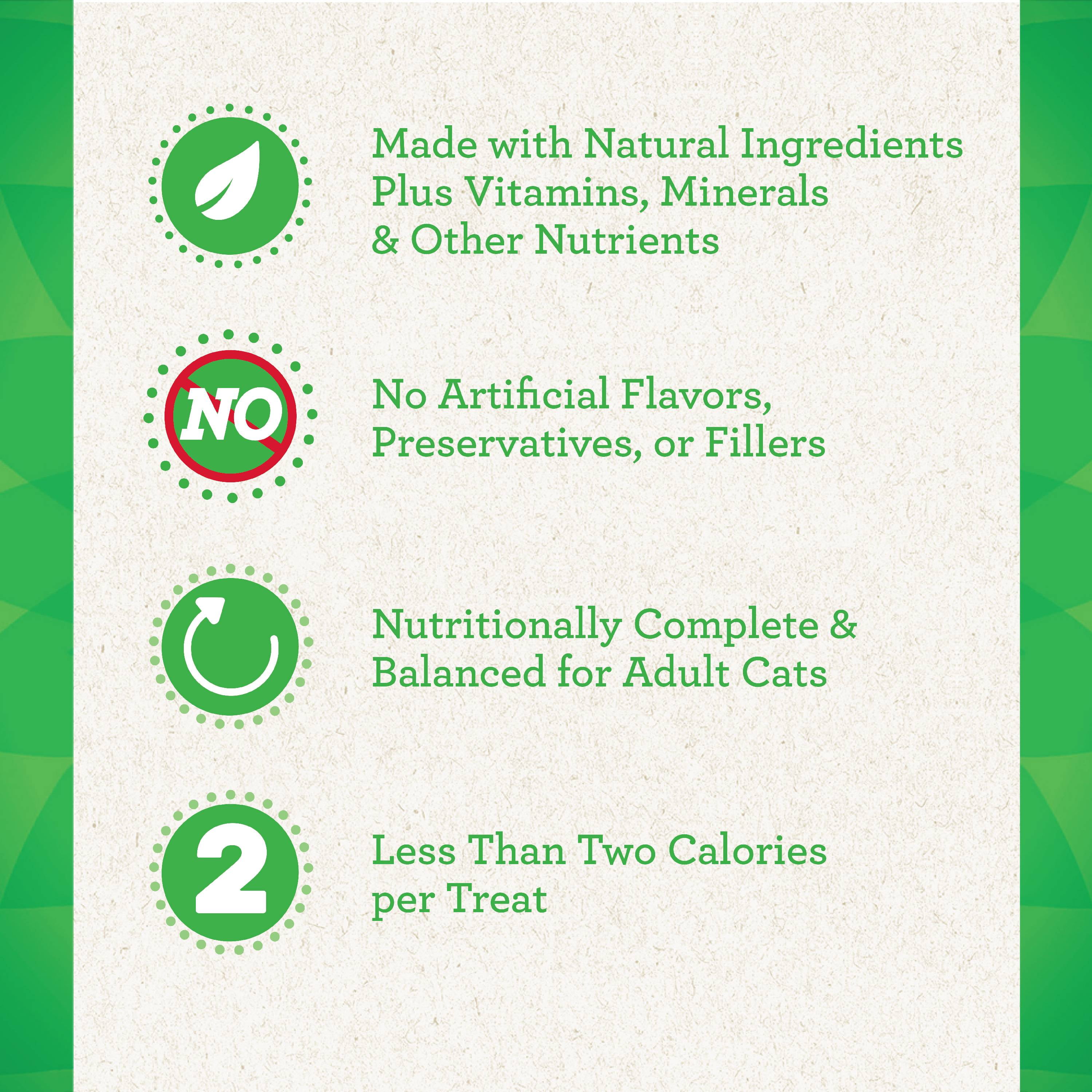 Greenies Chicken Flavor Cat Treats, 2.1 oz