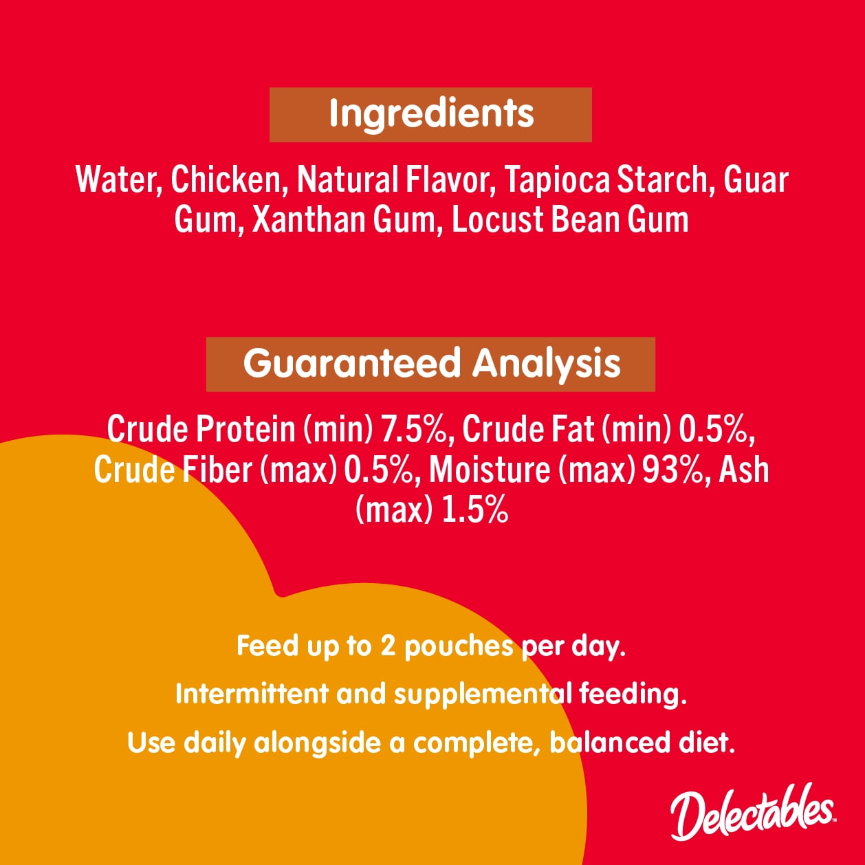 Senior Cat Chicken & Tuna Wet Treats (12 pk)