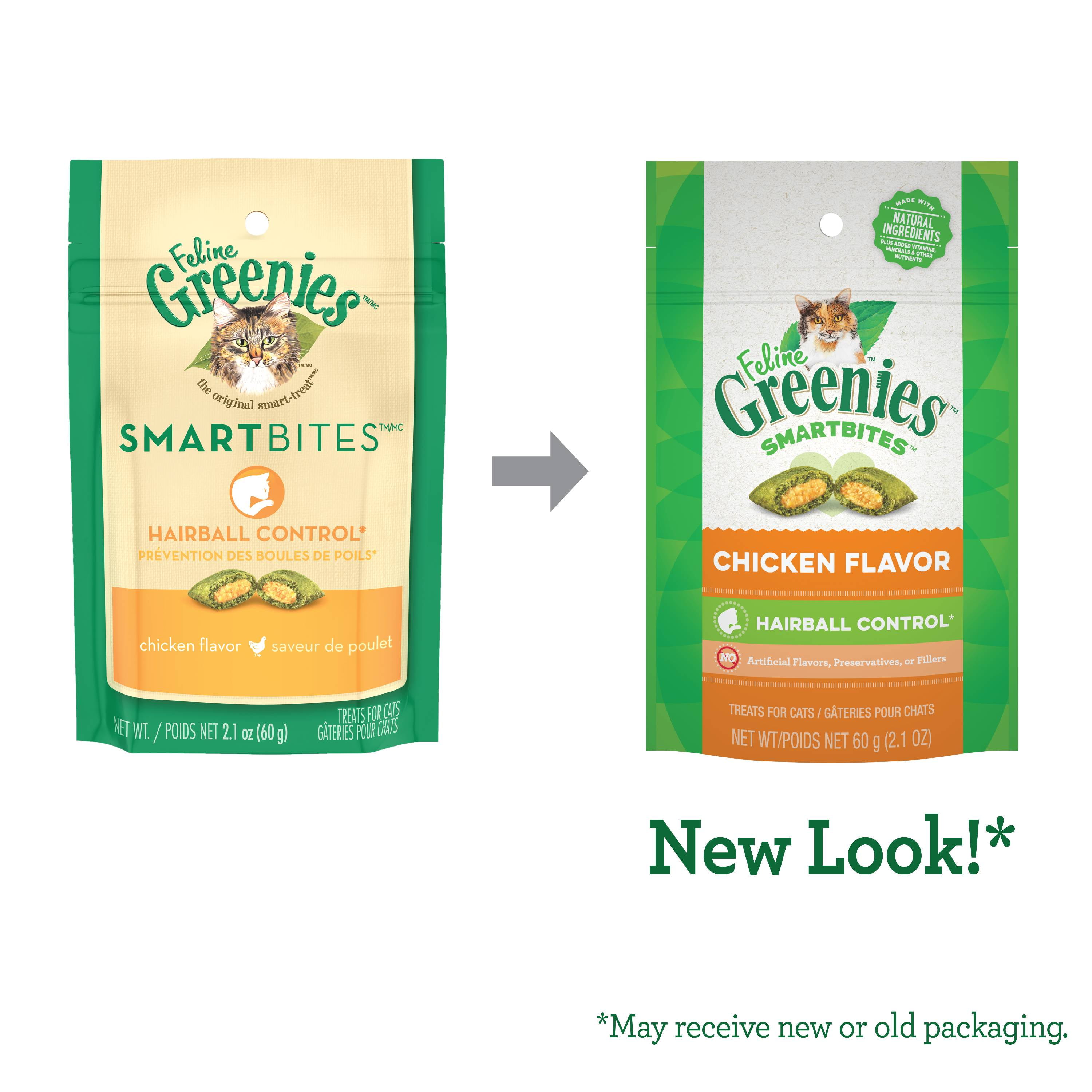 Greenies Chicken Flavor Cat Treats, 2.1 oz