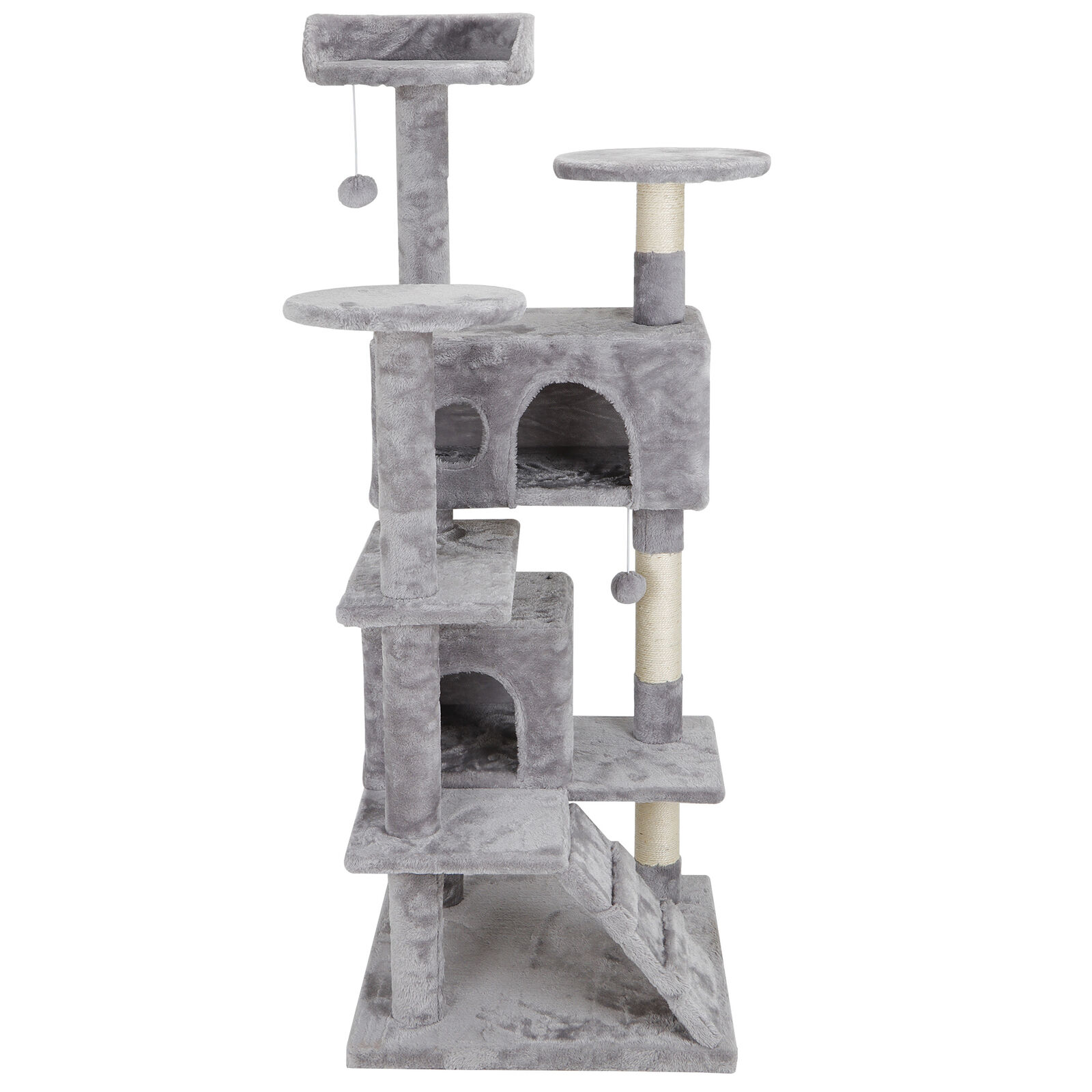 Multi-color 53" Cat Activity Tower