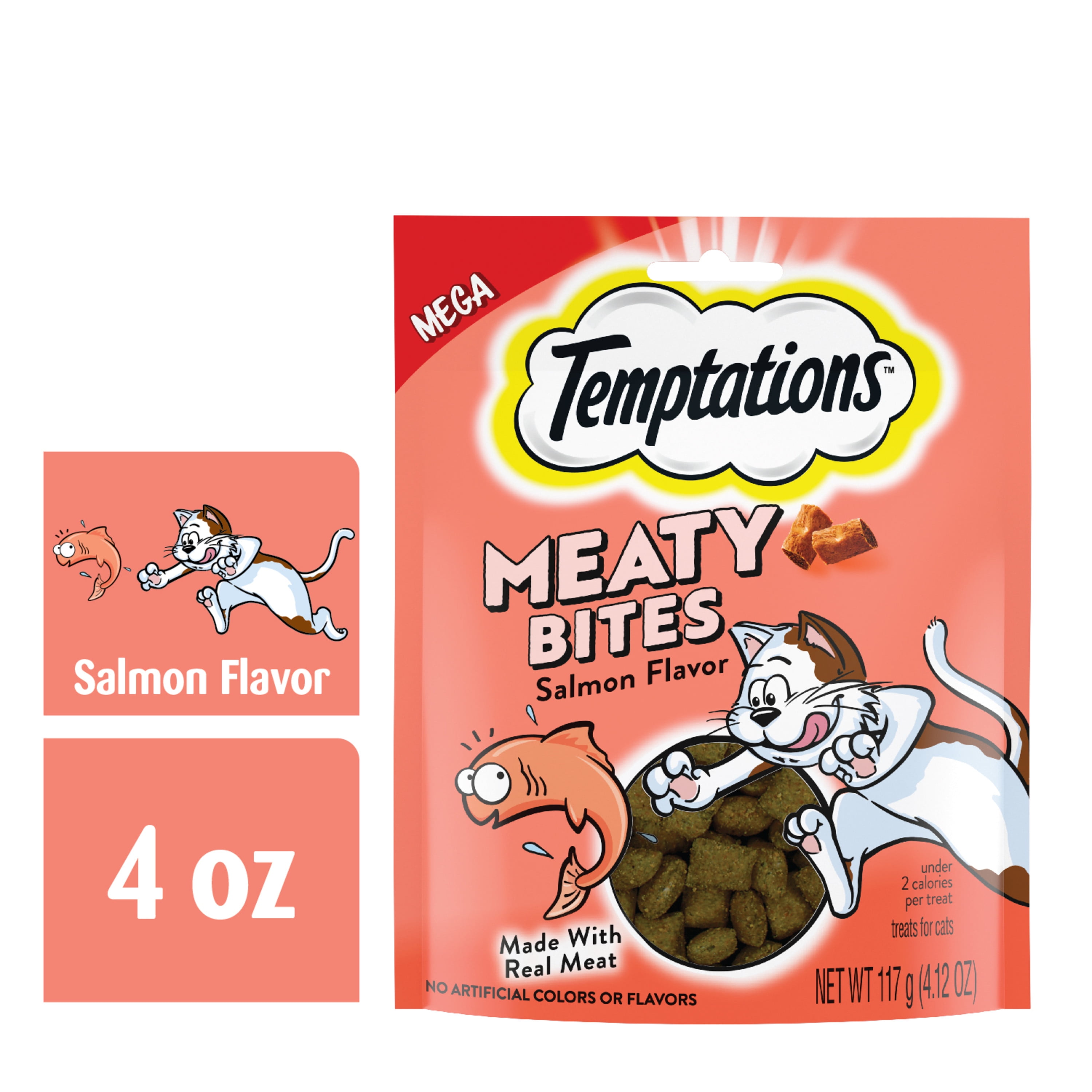 Salmon Meaty Bites for cats
