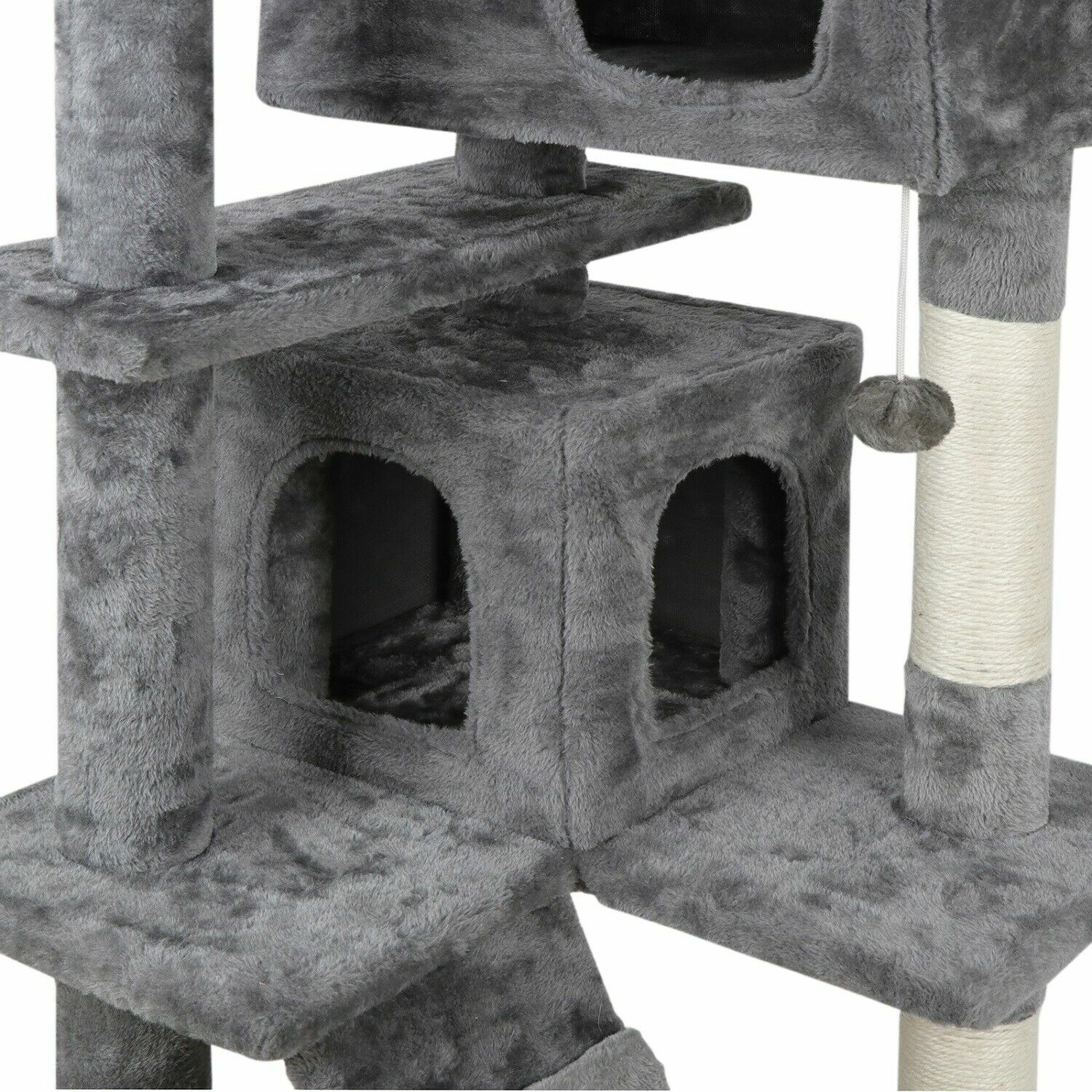 Sturdy 53" Cat Tree Activity Center Condo