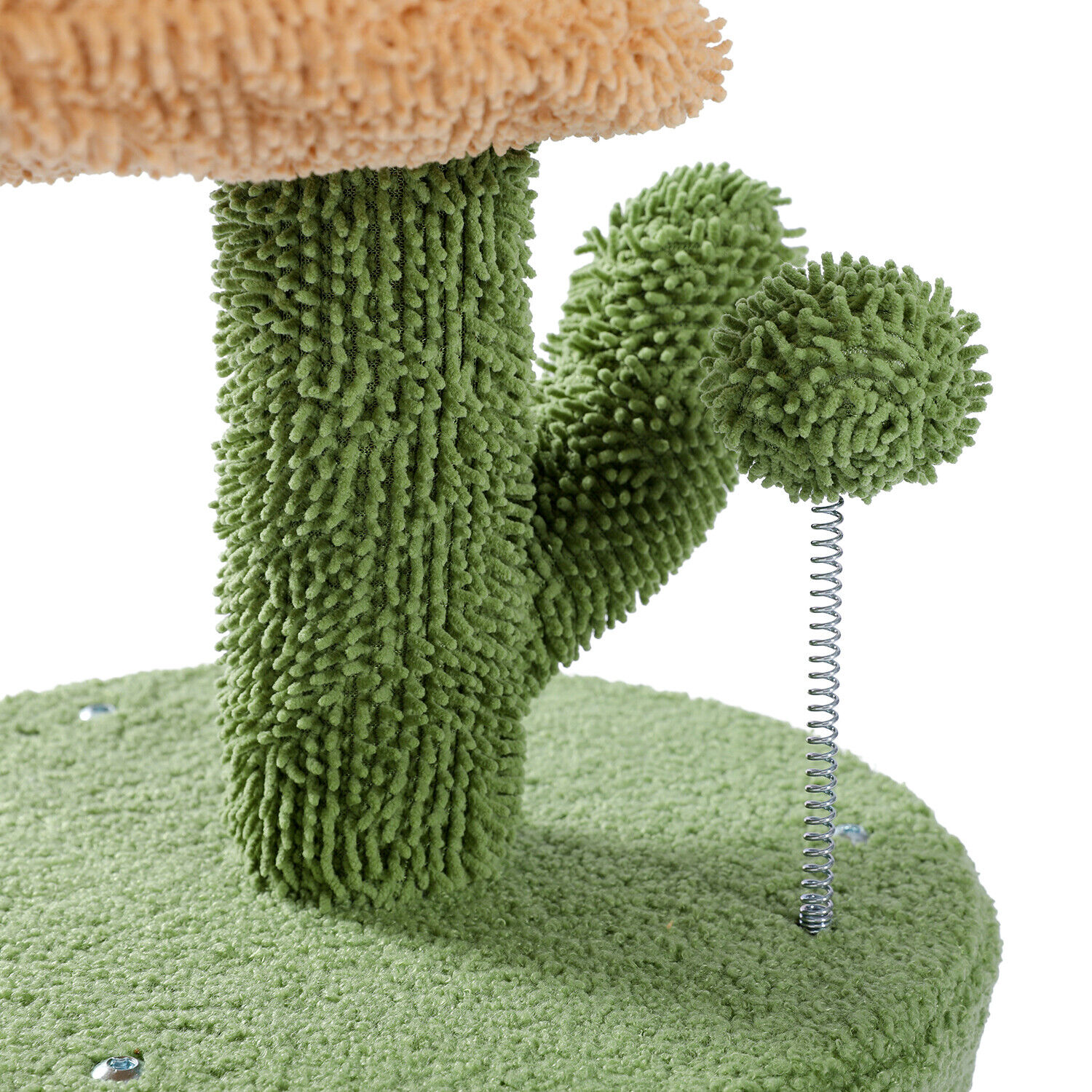 Cactus Cat Tower with Scratching Post Beds