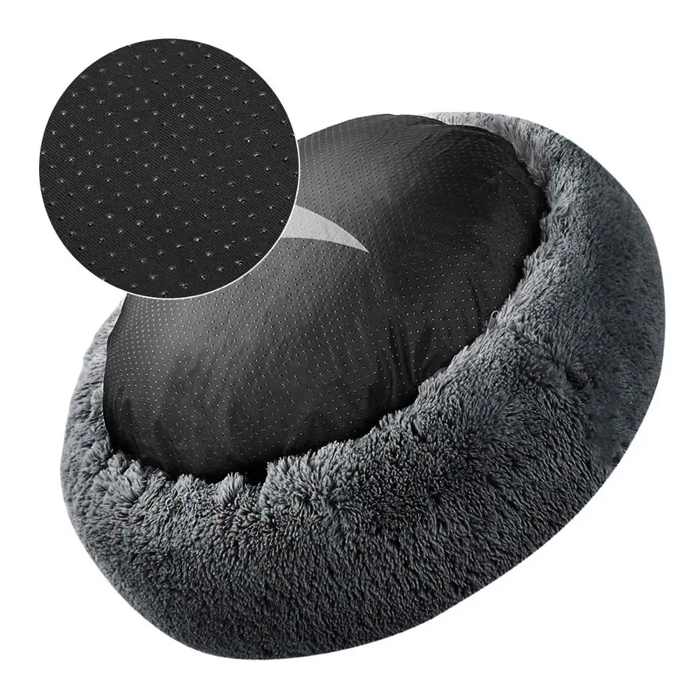 Ultra-Soft Donut Cat & Dog Bed