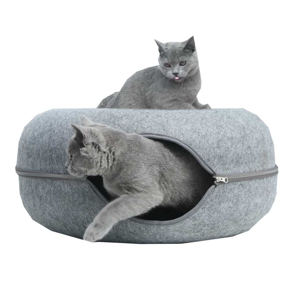 Cat Donut Tunnel Bed