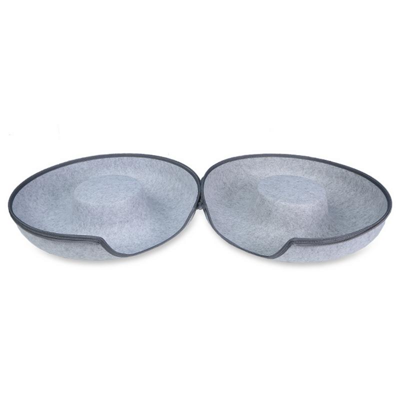 Cat Donut Bed with Tunnel & Cushion