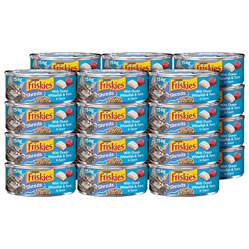 Friskies Wet Cat Food with Ocean Whitefish & Tuna