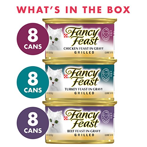 Fancy Feast Cat Food Variety Pack - 24 Cans