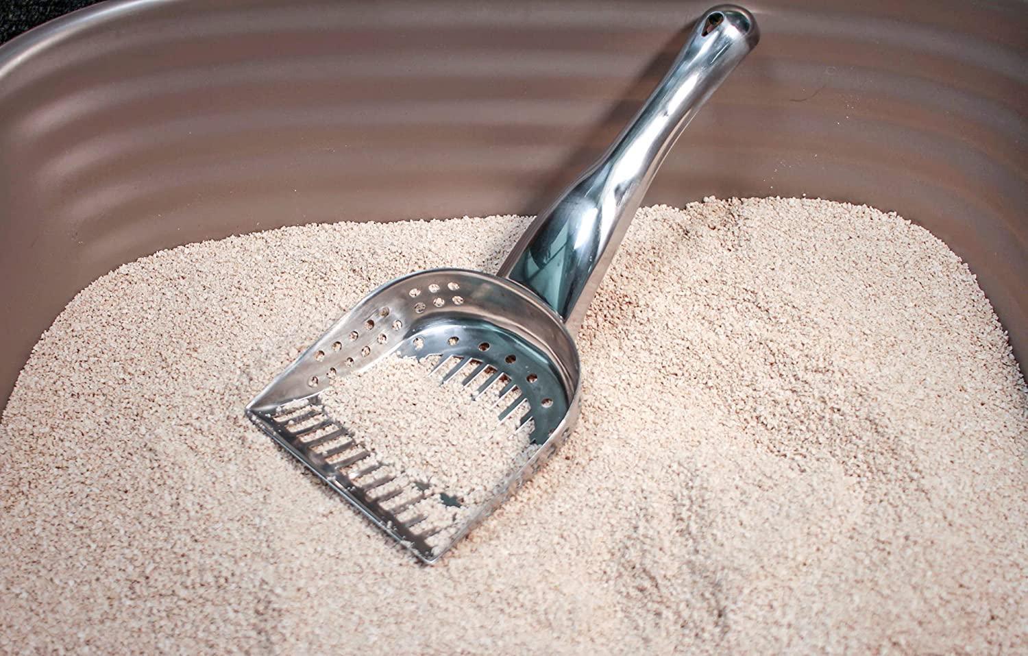Strong Steel Cat Litter Scoop - High Quality